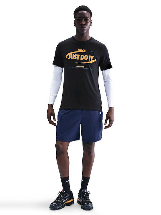 T-shirt Μαύρο