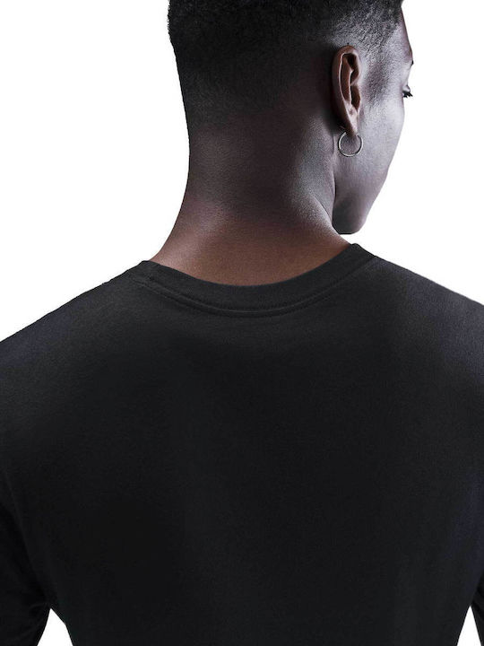 T-shirt Μαύρο