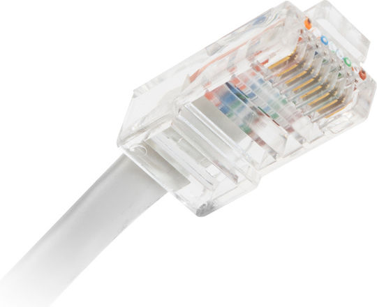 Set 100 Bucăți Prize Modular Jack "Pass Through" 8p8c Cat5e RJ45
