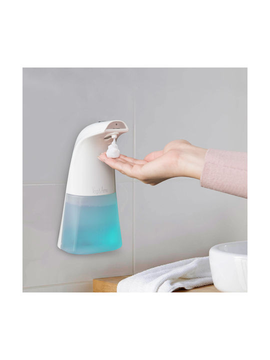 Alista Home Montat pe perete Dispenser Dozator Plastic cu Distribuitor Automat Alb 250ml