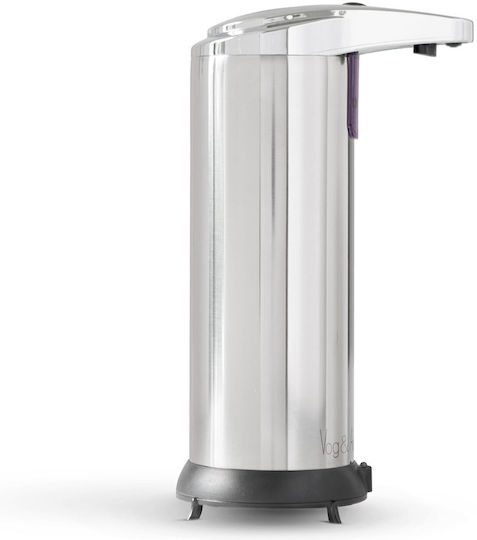 Alista Home Kunststoffspender mit automatischem Dispenser Silber 220ml