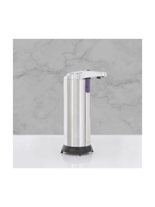 Alista Home Kunststoffspender mit automatischem Dispenser Silber 220ml