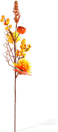 Autumn Decorative Branch Leaves Berries – 62 Cm – 2 Models