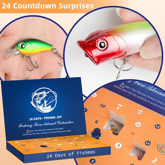 Adventskalender 24 Tage Fishmas