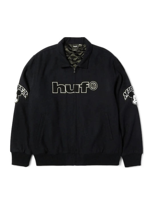 Disney Mickey Mouse Worldwide Tour College Jacket Navy