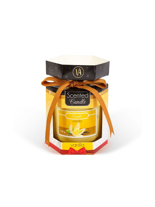 Alista Home Lumânare Aromatică Borcan Cu Miros De Vanilie 120gr