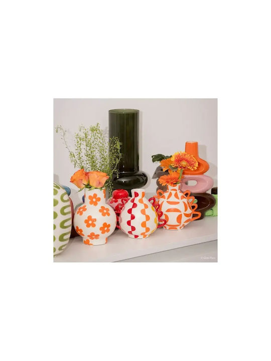 Que Rico Decorative Vase Orange