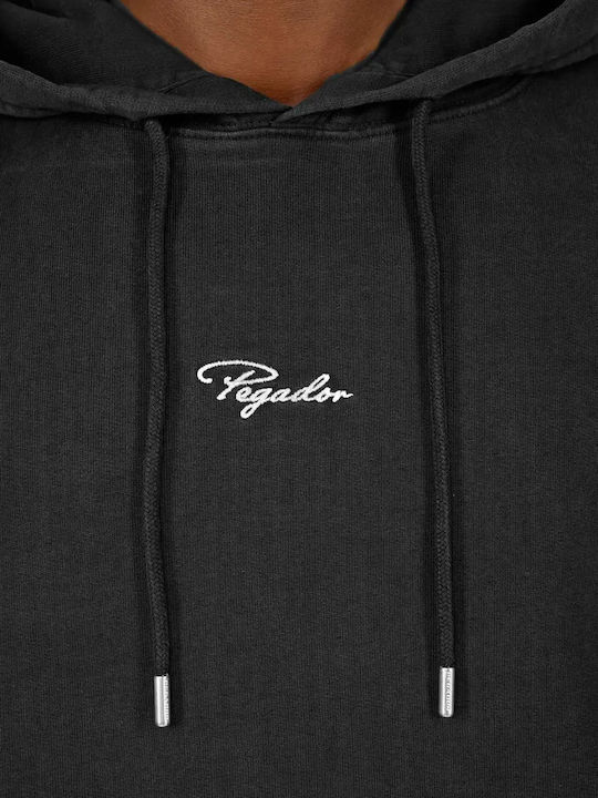 Φούτερ με Κουκούλα Vintage Black