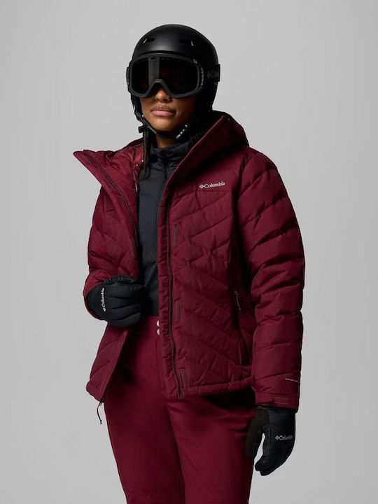 Columbia 2133481-624 Damen Ski- und Snowboardjacke Burgundisch