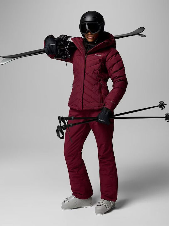 Columbia 2133481-624 Damen Ski- und Snowboardjacke Burgundisch