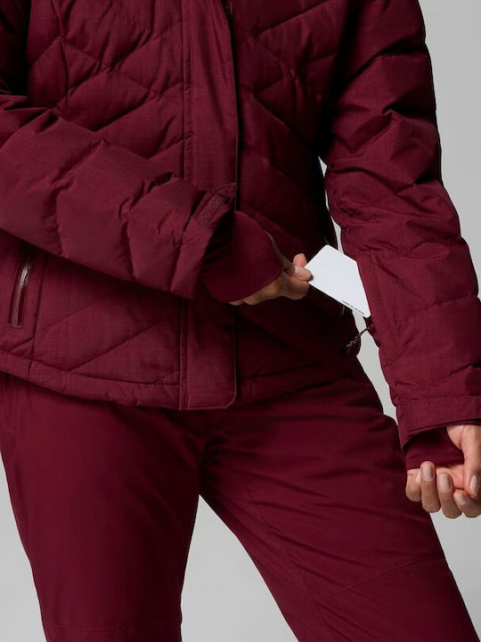 Columbia 2133481-624 Damen Ski- und Snowboardjacke Burgundisch
