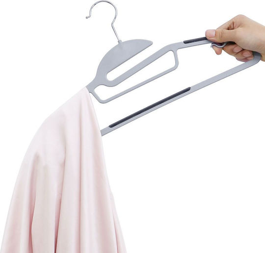 Songmics Wardrobe Hanger for Pants Plastic Gray CRP41G-50 50pcs