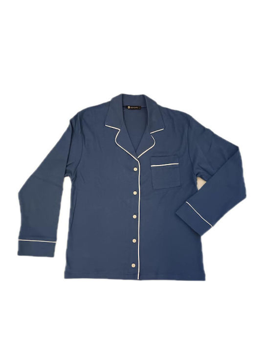 Zen Intimates Winter Women's Pyjama Set Blue