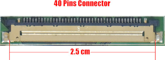 Laptop Monitor 14.0'' Hb140wx1-300 Hp 14-r206 1366x768 Wxga Hd Led 40pin Slim Hb140wx1 Code 1127