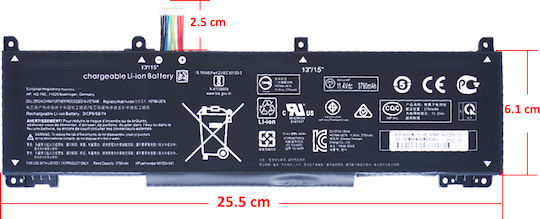 Laptop-Akku für HP ProBook 455 G9 7J0N9AA M75599-005 RH03042XL-PL Code 1-BAT0515
