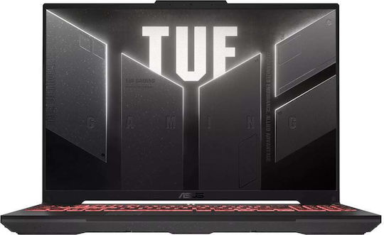 Asus TUF Gaming A16 16" FHD+ (Ryzen 7-260/32GB/1TB SSD/GeForce RTX 5050/W11 Home) Jaeger Gray (Международна английска клавиатура)