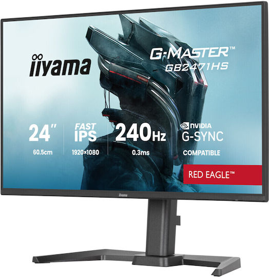 Iiyama G-Master Red Eagle IPS HDR Monitor 23.8" FHD 1920x1080 240Hz