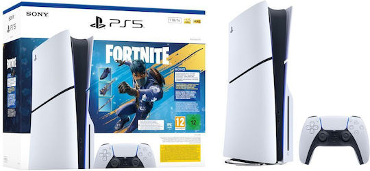 Sony PlayStation 5 Slim 1TB Fortnite Flowering Chaos (Official Bundle)