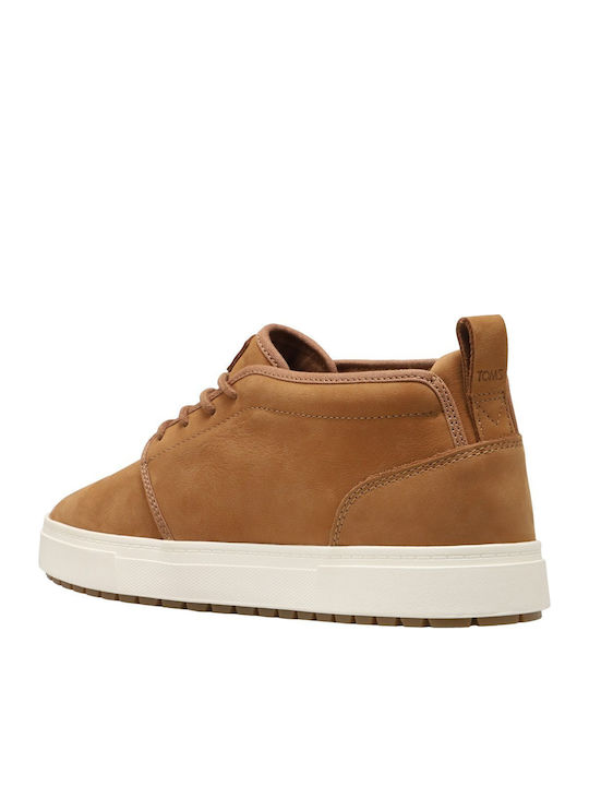 Carlo Mid Terrain Leather Men's Boots Tabac Brown