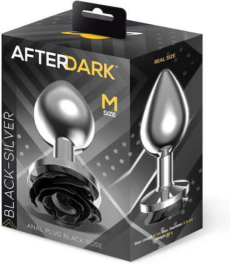 Sweetvibes Anal Plug Medium Silver 9.1cm