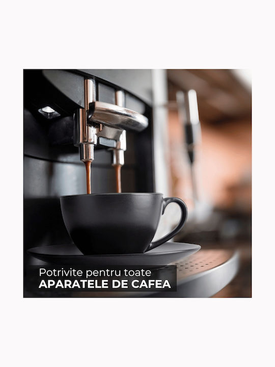 Miamio Set Căni Cappuccino De ceramică Negre 175ml 6buc