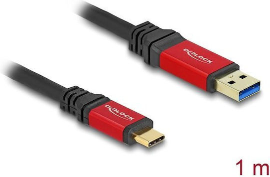 DeLock USB 3.2 Cable USB-C male - USB-C Χρυσό 1m 80617