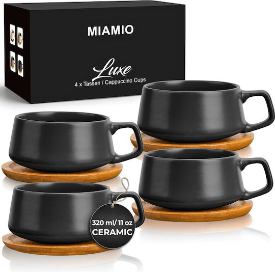 Miamio Σετ Φλιτζάνια Cappuccino 4τμχ