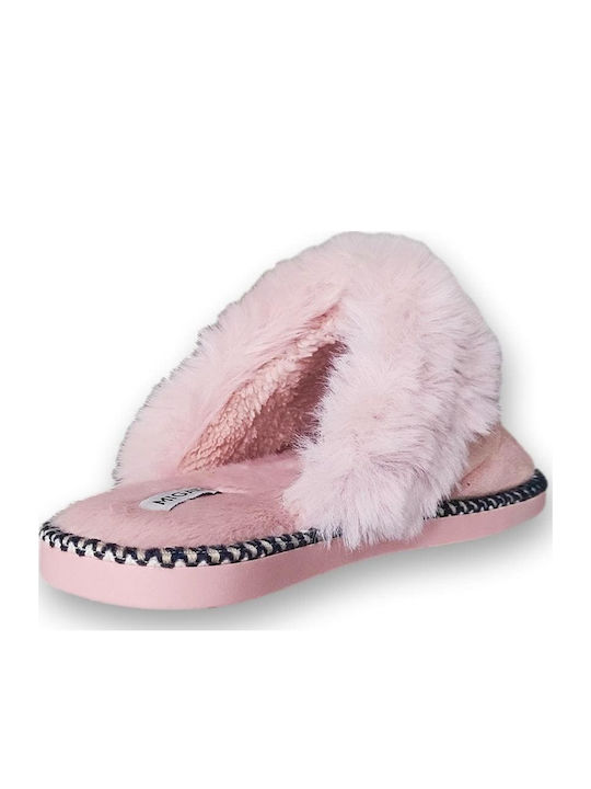 Winter Women's Slippers Pink