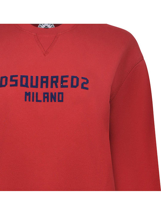 Long Women's Sweatshirt Red