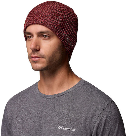 Whirlibird Watch Cap Beanie Unisex Σκούφος Πλεκτός σε Μπορντό χρώμα
