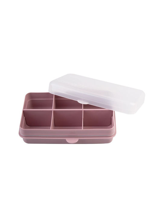 Melii Cutie pentru Mâncare Plastic Roz 114ml 1buc