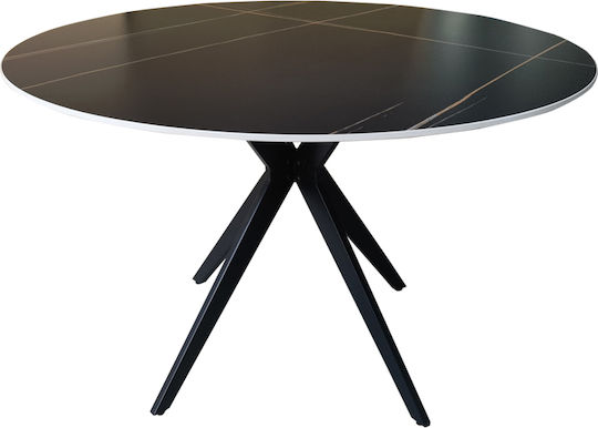 Orbital Στρογγυλό Τραπεζαρίας Γκρι 120x120x76εκ. Orbital Στρογγυλό Τραπεζαρίας Γκρι 120x120x76εκ.