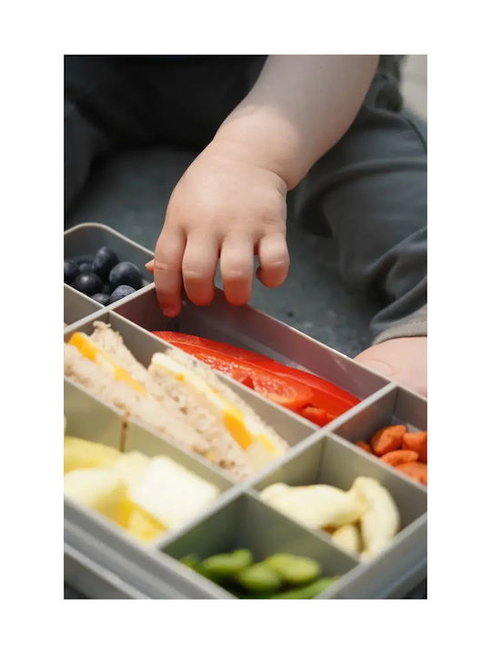Melii Lunchbox Kunststoff Gray 114ml 1Stück