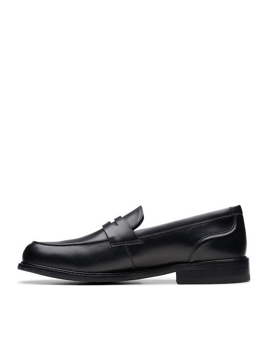 Leder Herrenschuhe Schwarz