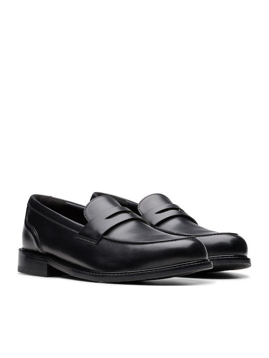 Leder Herrenschuhe Schwarz