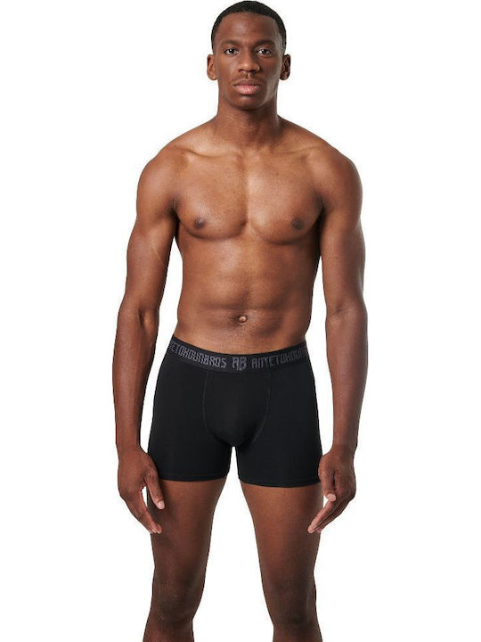 Herren Boxershorts Schwarz 2Packung