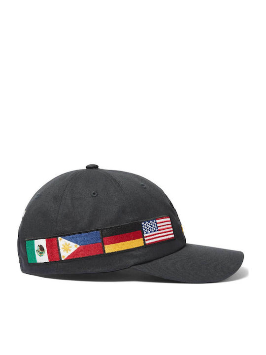 HUF X Disney Mickey Mouse Worldwide Tour Snapback Cap Navy