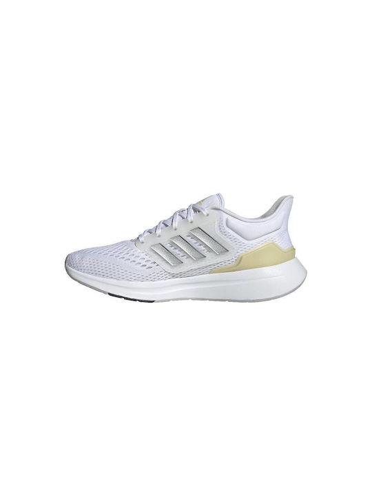 EQ21 Run Sport Shoes Running Cloud White / Matte Silver / Sandy Beige Met