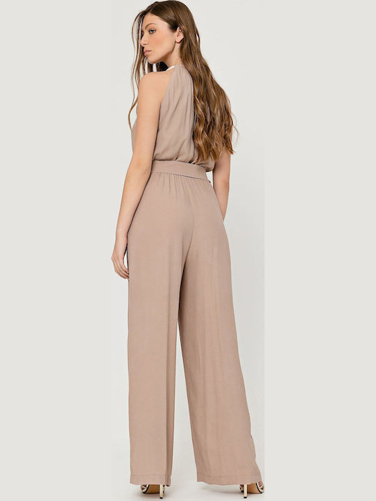 Women's One-piece Suit Beige