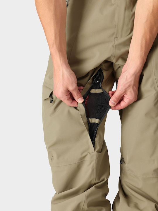686 I-007474-455 Men's Trousers for Ski & Snowboard Green