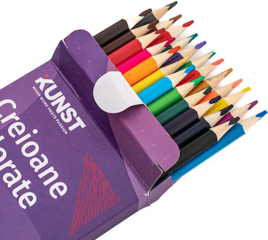 Set De Creioane Colorate Multicolore 24 Bucăți
