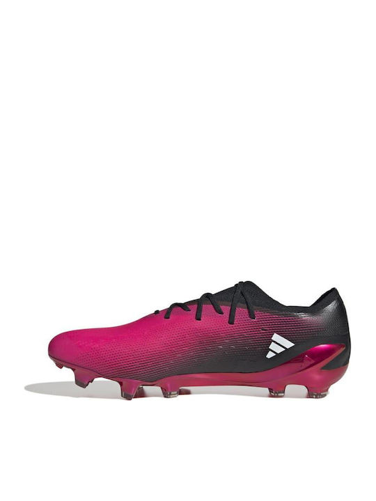 adidas X Speedportal.1 Ποδοσφαιρικά Παπούτσια με Τάπες FG Team Shock Pink 2 / Cloud White / Core Black
