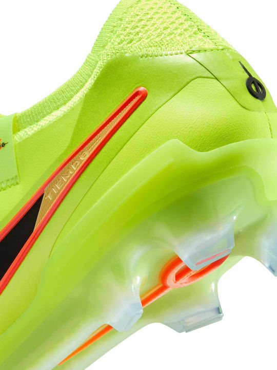 Nike Tiempo Legend 10 Elite Football Shoes with Cleats Green