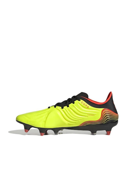 adidas Copa Sense.1 Fußballschuhe mit Stollen Team Solar Yellow / Solar Red / Core Black