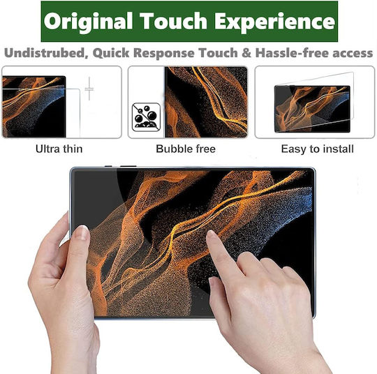 Protectoare De Ecran Pentru Tablete Xiaomi Pad 5 Pro 12.4 Keepsafe Silicon Reutilizabil Protecție Fiabilă Claritate Superioară Rezistent La Uzură Greu Șocuri Zgârieturi Full Glue Instalare Ușoară Acoperire Completă