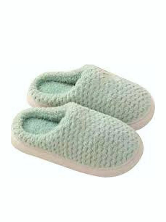Winter Women's Slippers Turquoise