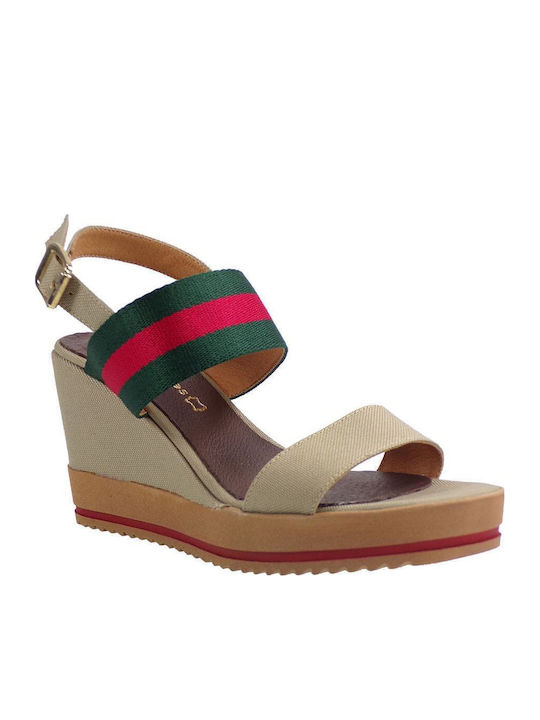 Women's Ankle Strap Platforms Blue
