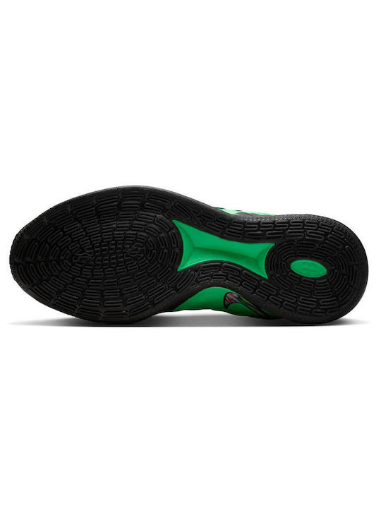 Sabrina 3 cu talpă joasă Pantofi de baschet Green Shock / Vapor Green / Vivid Purple / Μαύρο