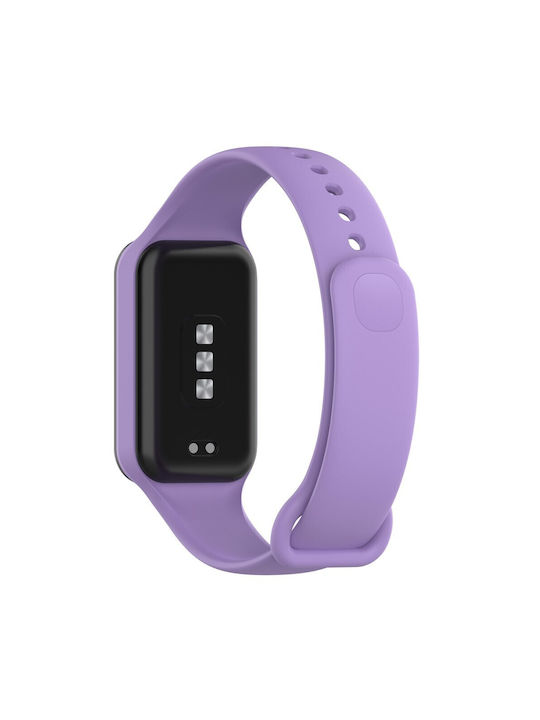 Λουράκι Σιλικόνης Μωβ (Smart Band 8 Active)