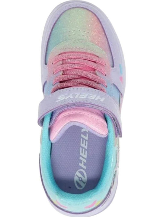 Παιδικά Sneakers με Σκρατς & Ροδάκια Πολύχρωμα